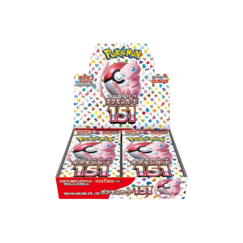 Pokemon 151- Booster box Jap
