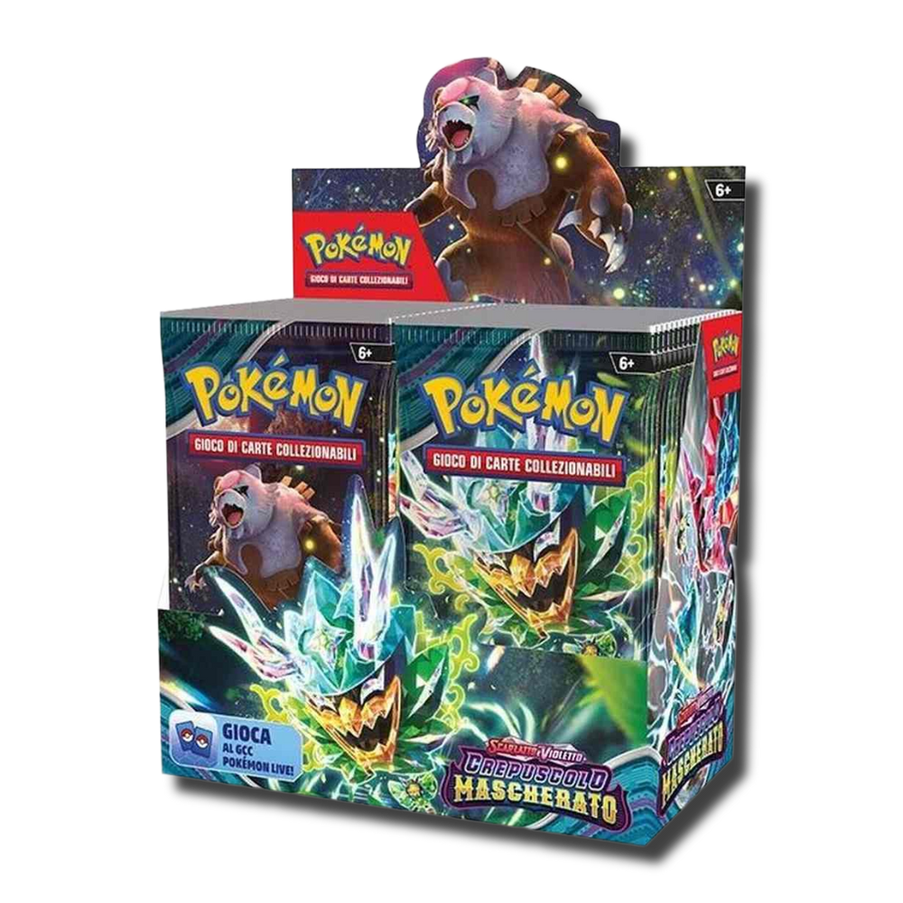 BOOSTER BOX-36 BUSTINE-CREPUSCOLO MASCHERATO