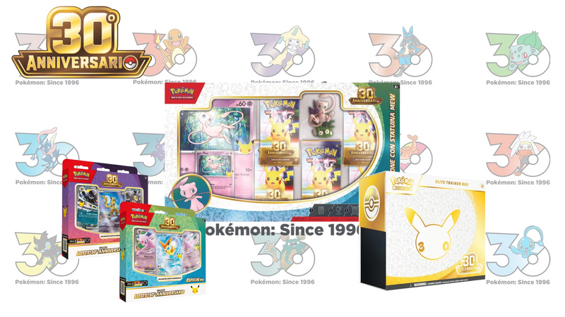 30ᵗʰ anniversario pokemon