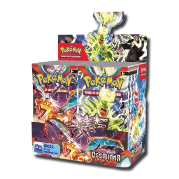 BOOSTER BOX-36 BUSTINE-OSSIDIANA INFUOCATA