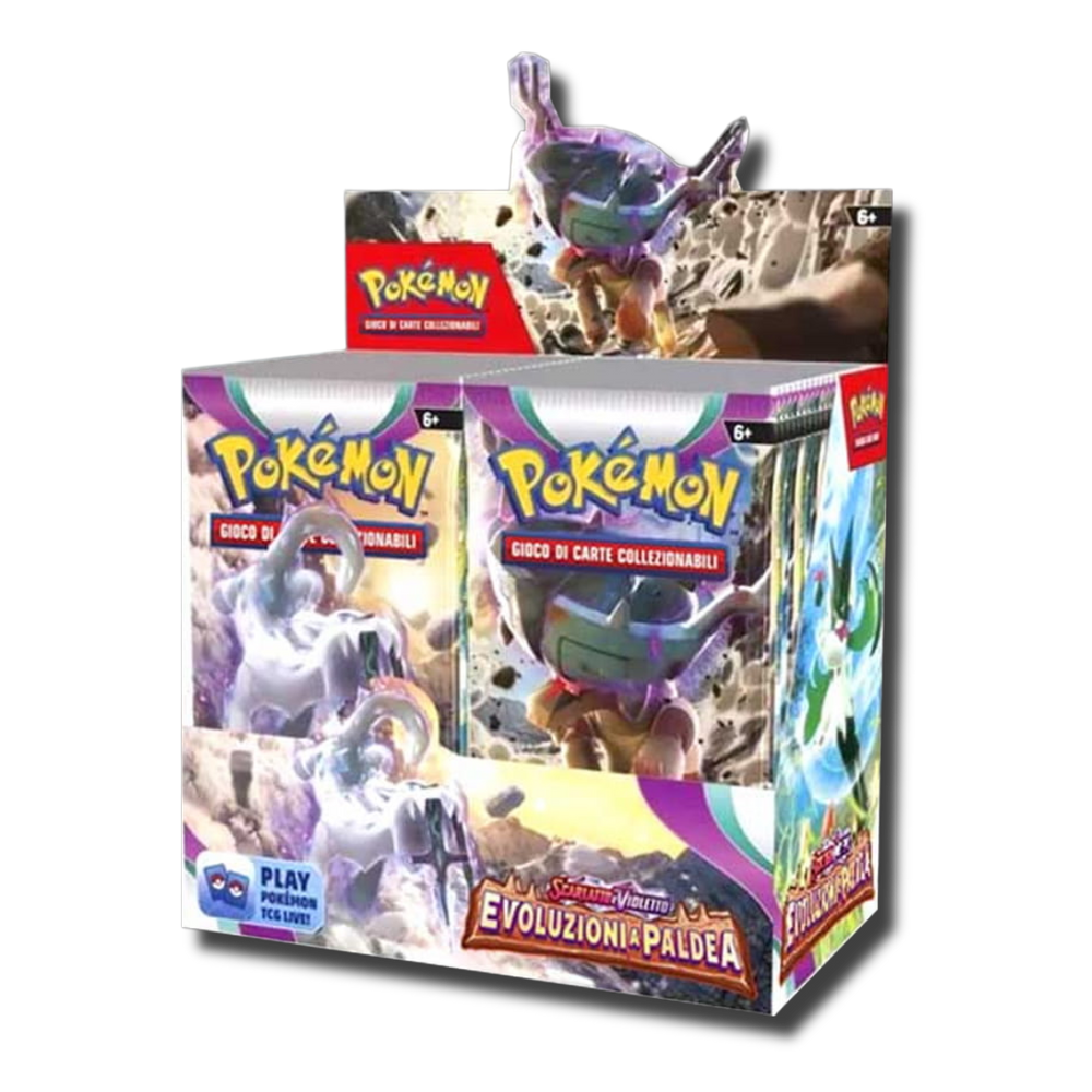 BOOSTER BOX-36 BUSTINE-EVOLUZIONI A PALDEA