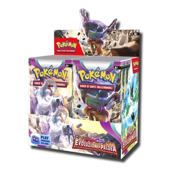 BOOSTER BOX-36 BUSTINE-EVOLUZIONI A PALDEA