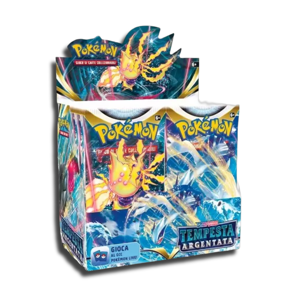 BOOSTER BOX-36 BUSTINE-TEMPESTA ARGENTATA