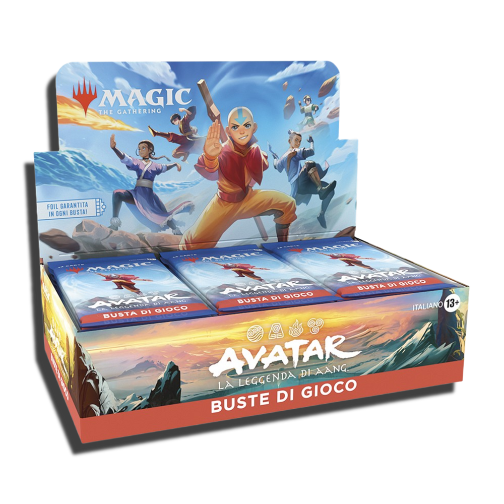 BOOSTER BOX-30 BUSTE-AVATAR:LA LEGGENDA DI AANG