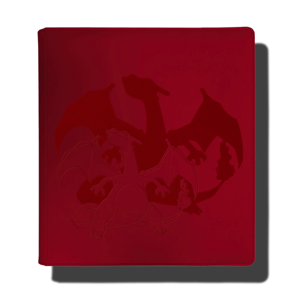 POKEMON PRO BINDER ZIPPERED-CHARIZARD (9-12 TASCHE)