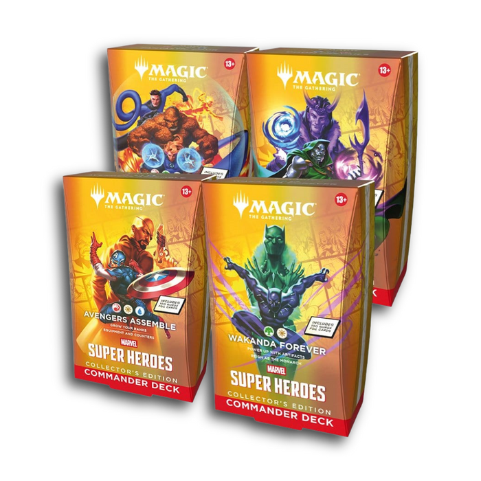 COMMANDER DECKS-COLLECTOR'S EDITION-MARVEL SUPER HEROES-(EN)